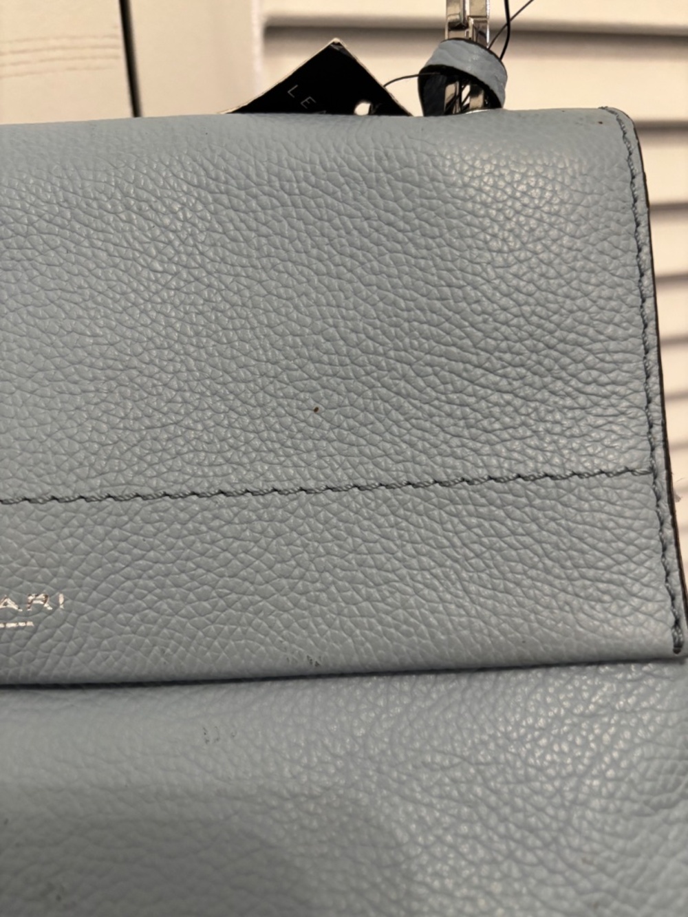 Tahari Genuine Leather Crossbody Bag NWT - Picture 4 of 16